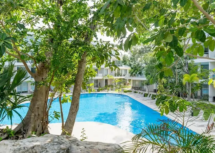 Caribbean Paradise Playacar - Pool & Access Appartement Playa del Carmen