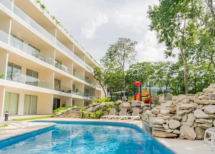 Caribbean Paradise Playacar - Pool & Access *